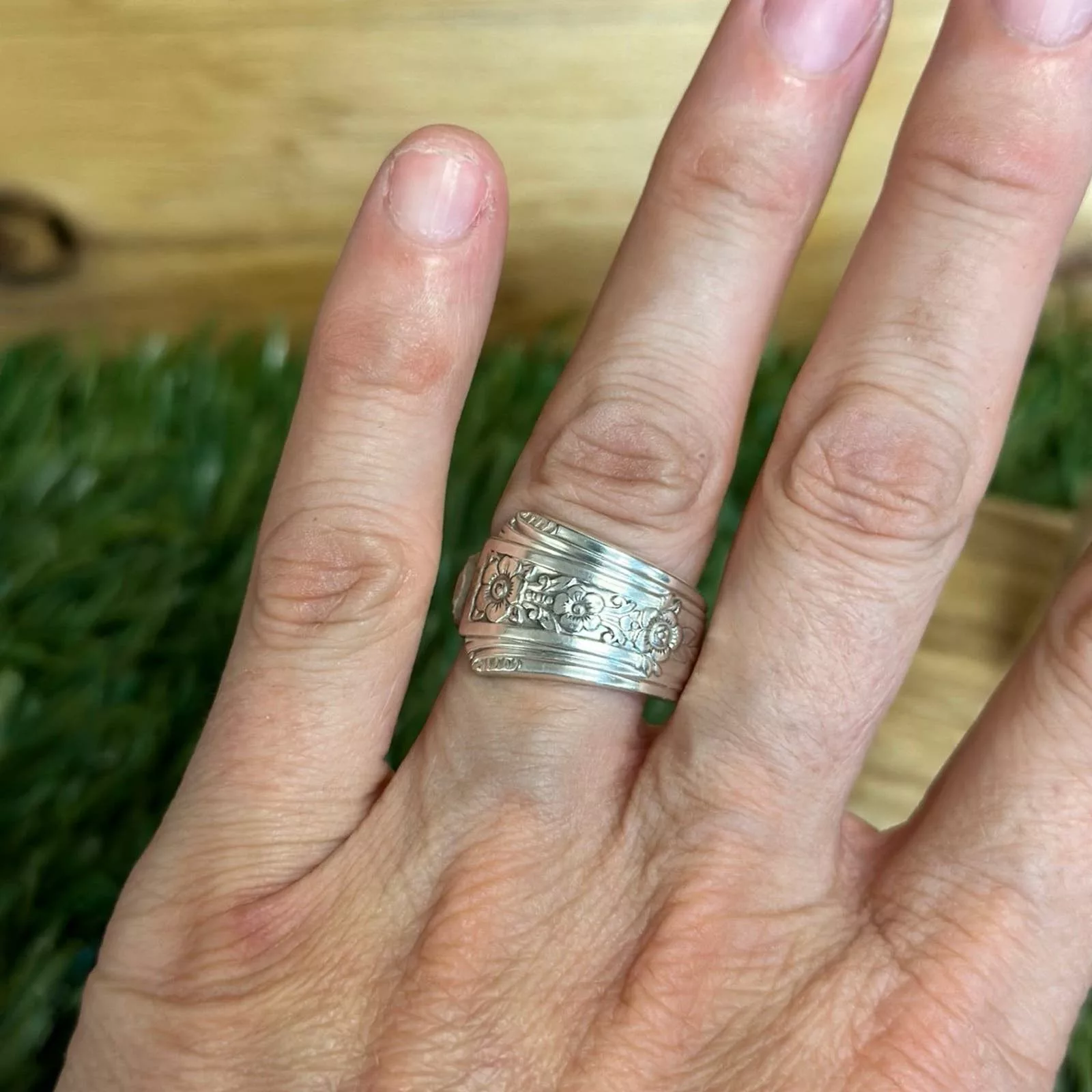 Handmade Rings Handmade Ring size 6.5 Silver
