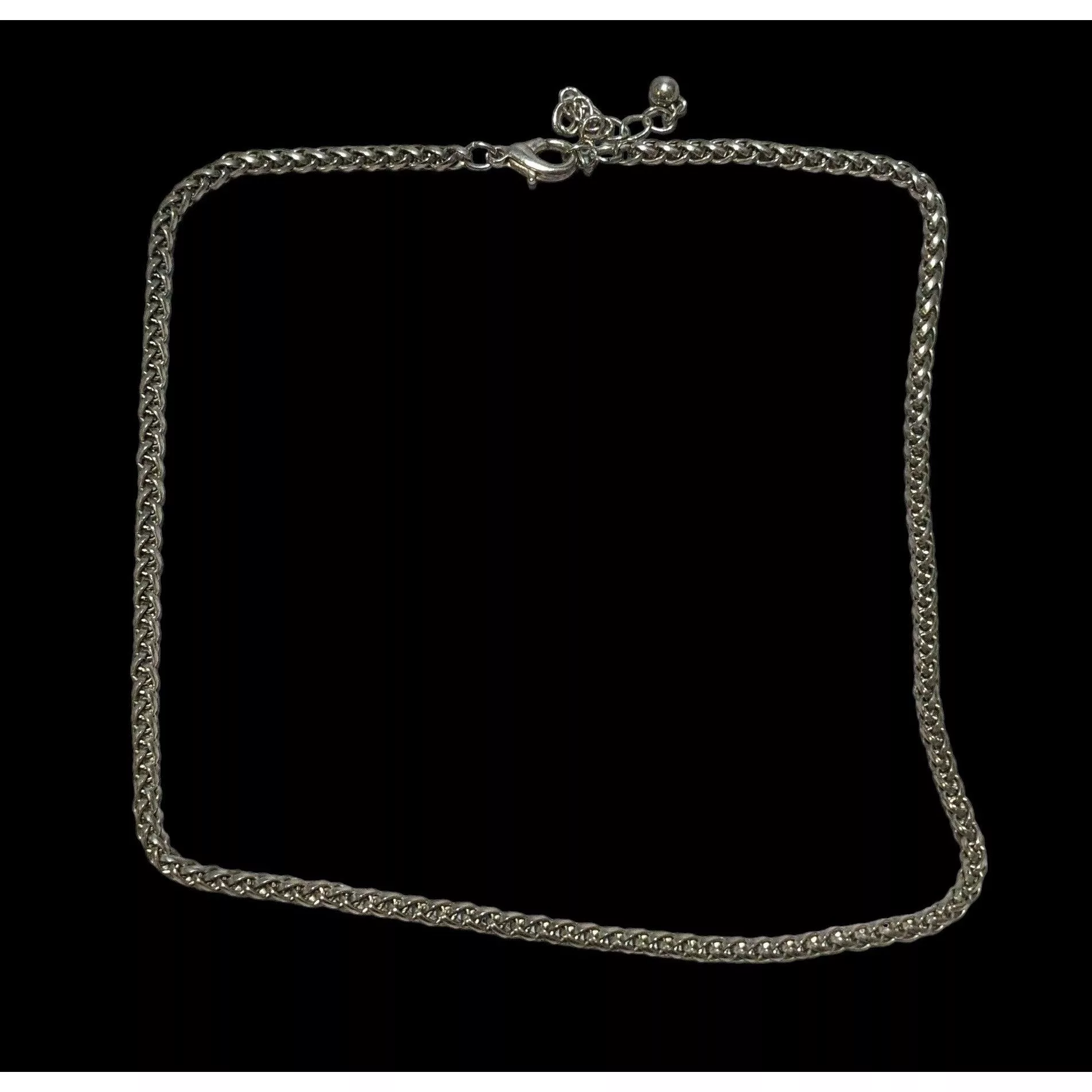 Other Necklaces Other Silver Braided Chain