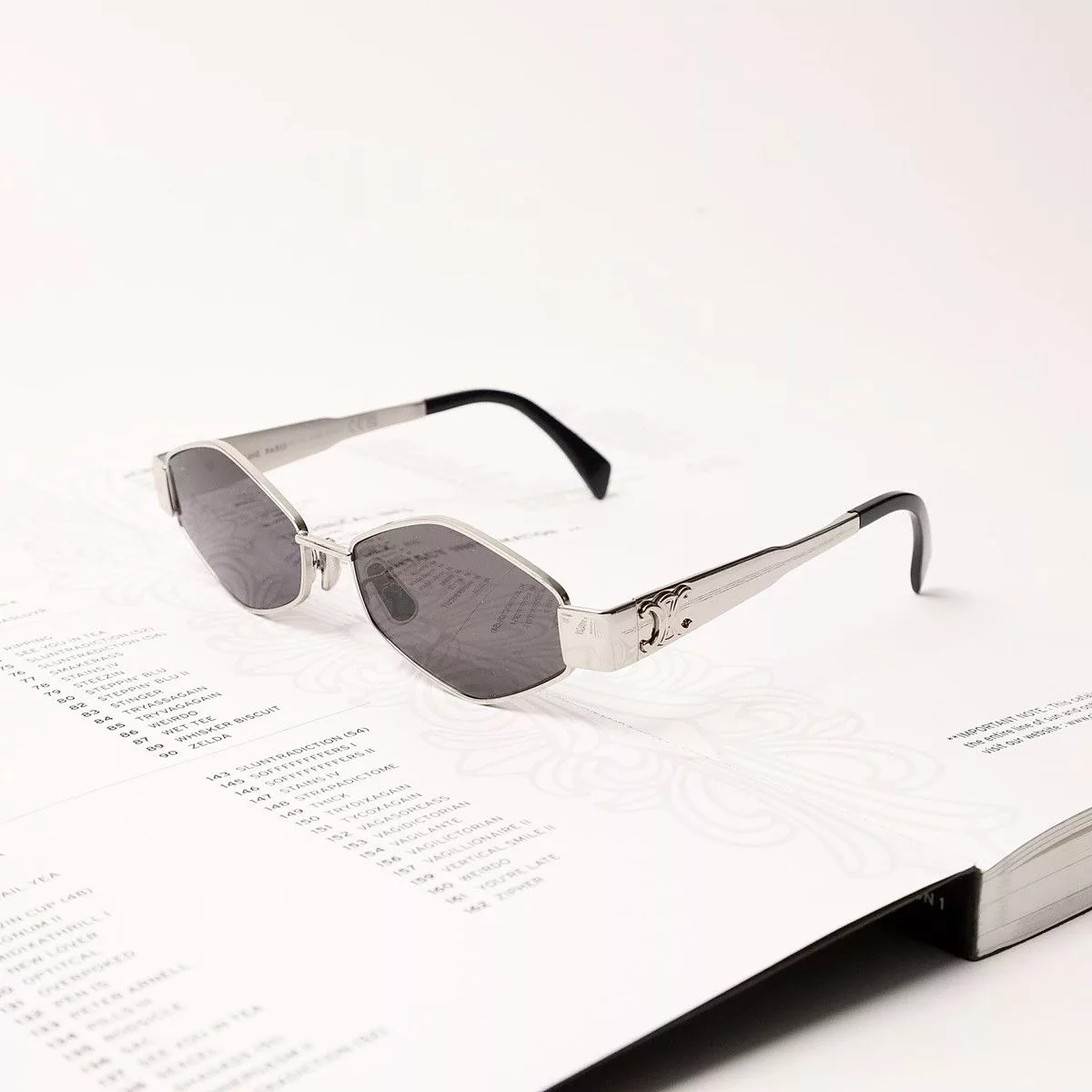 Celine Sunglasses CELINE CL40254U SUNGLASSES Silver