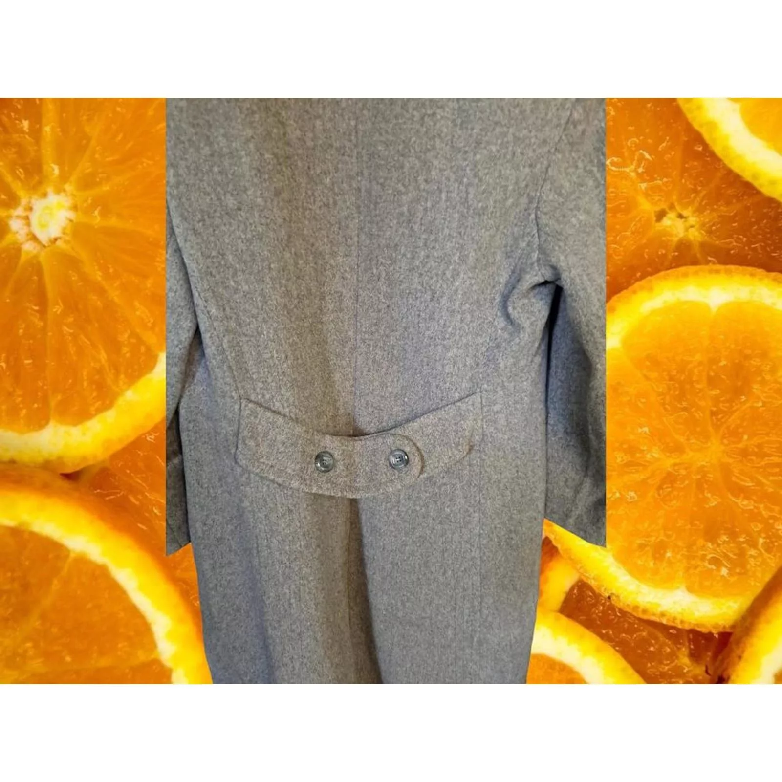 Other Jackets Other Prime Source Long Double Breasted Wool Coat‎ Gray