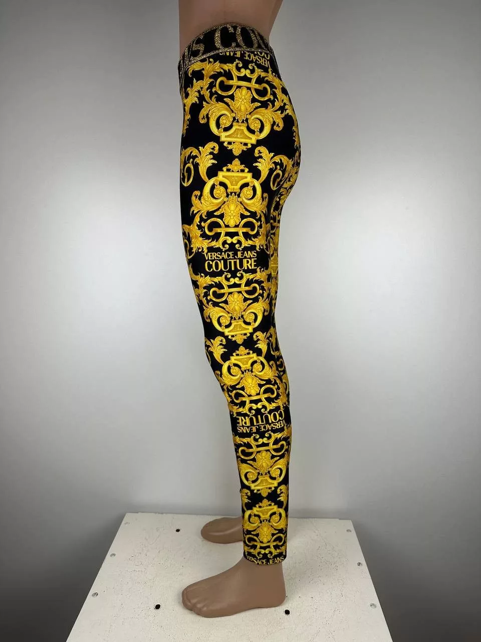 Versace Jeans Couture Leggings Versace Couture Gold