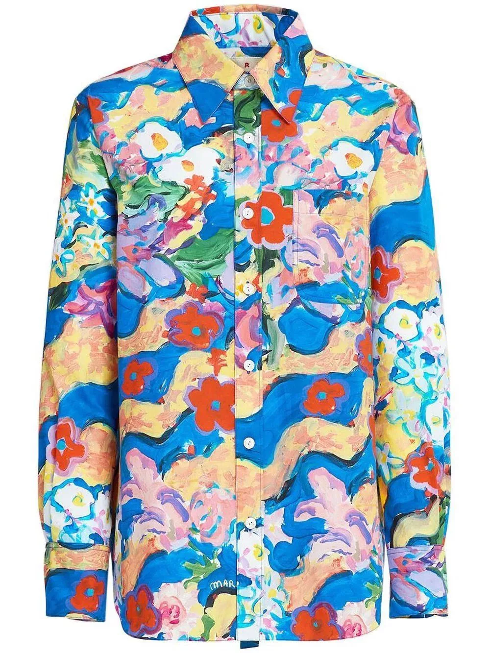 Marni Button Ups Marni o1srvl11e0624 Shirt in Multicolor
