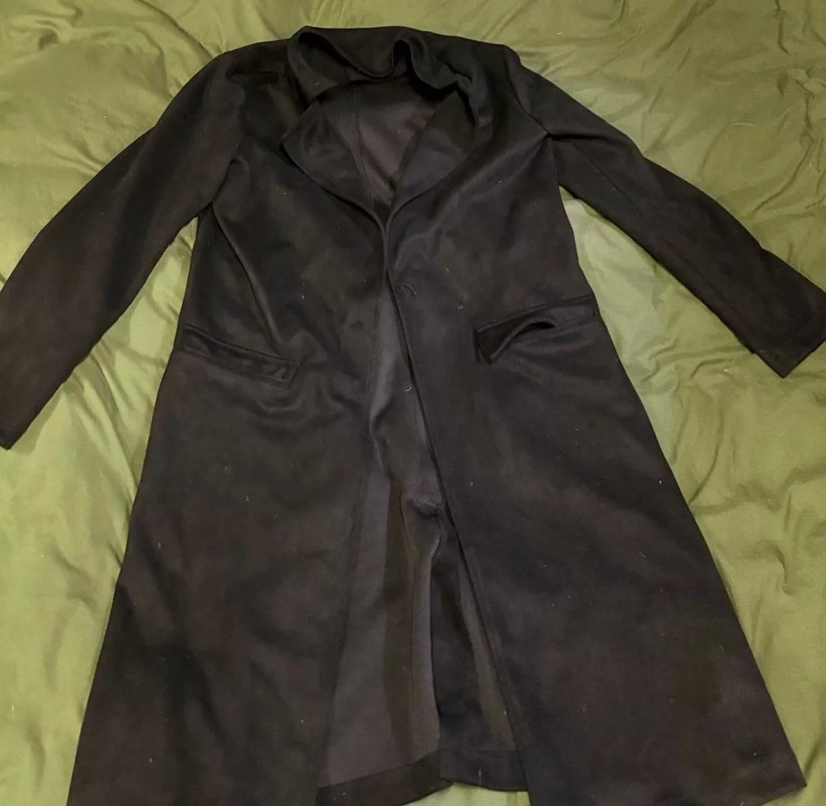 Forever 21 Coats Forever 21 Black Long Coat