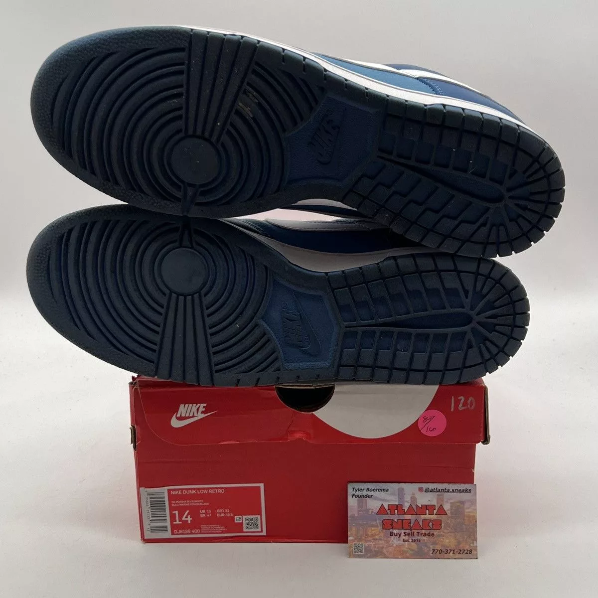Nike Low Top Sneakers Nike dunk low dark Marina blue