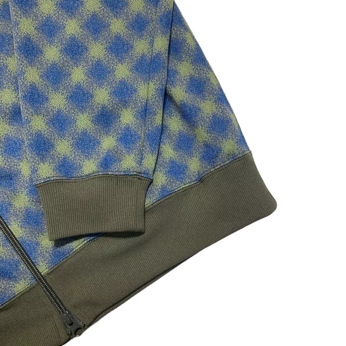 Needles Light Jackets Needles Jacket Poly Jq All-over Pattern Track Green x Blue