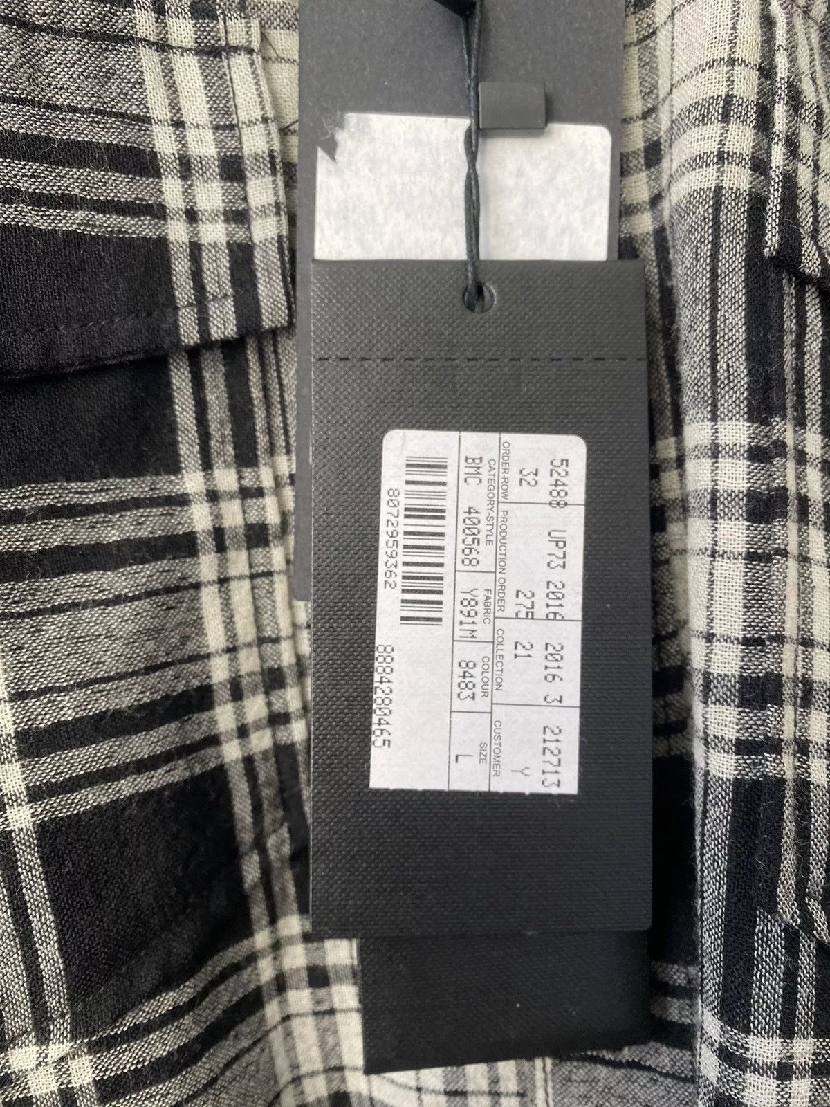 Saint Laurent Paris Shirts Button Ups Saint Laurent Paris Wool Shirt Multi