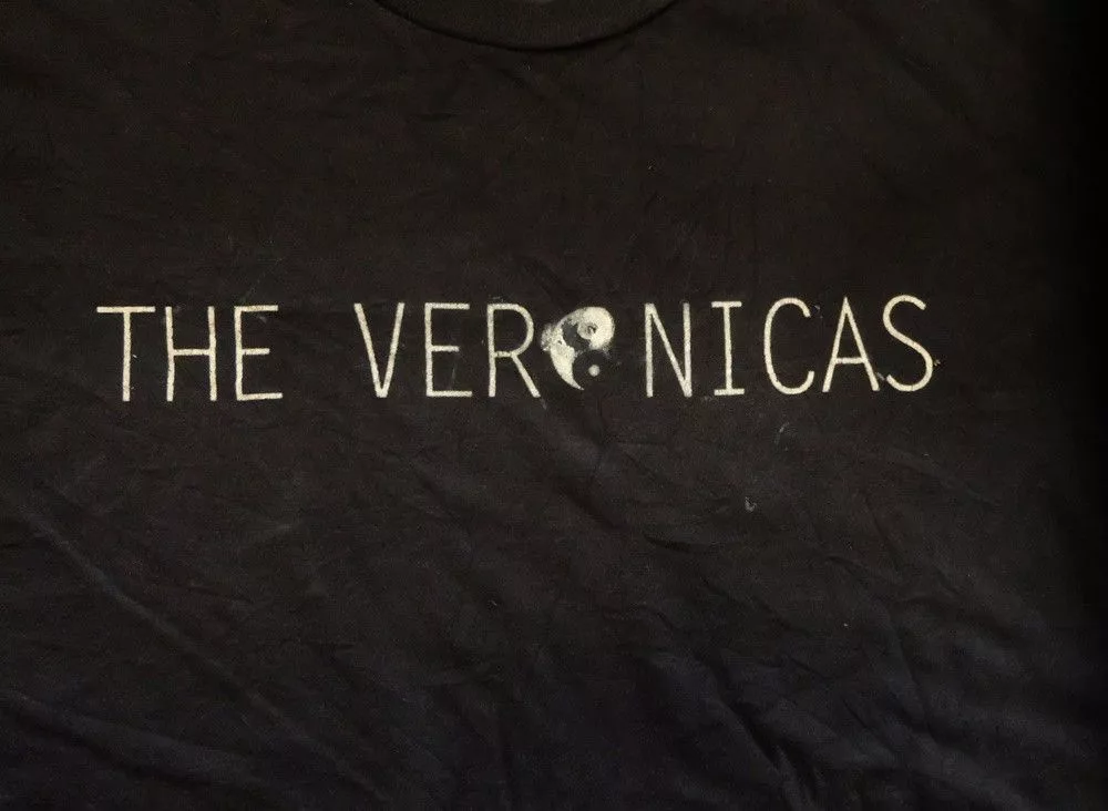 Band Tees Short Sleeve T Shirts Band Tees The Veronicas T-shirt Black