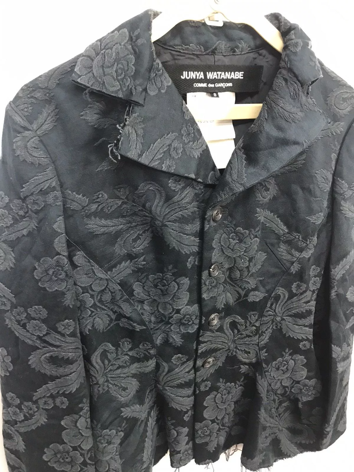 Comme des Garcons Light Jackets Comme des Garcons × Junya Watanabe AD2002 Junya watanabe commedesgarçons embroidered jacket Multi Avant-Garde