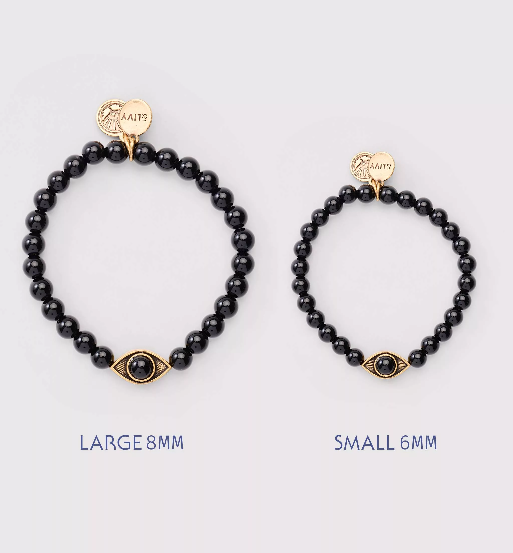 Divine Grounding Onyx Stretch Bracelet