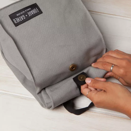 Lunch Bag Forage Gather Gray
