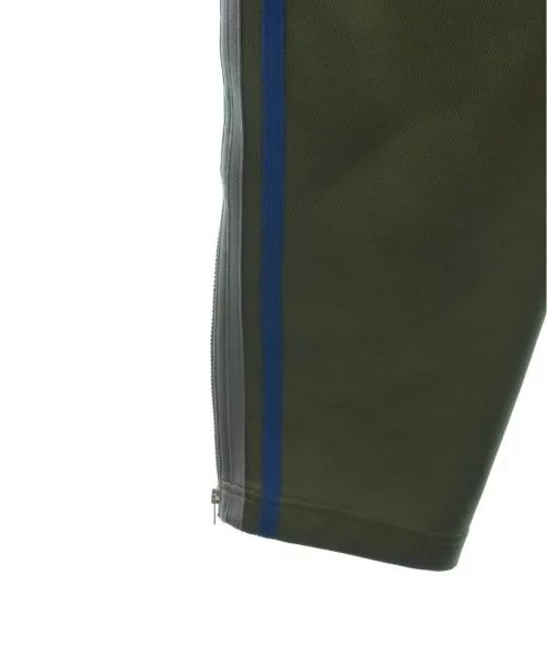 Comme des Garcons SHIRT Cropped Pants Side Line Hem Zip Polyester Khaki Brown