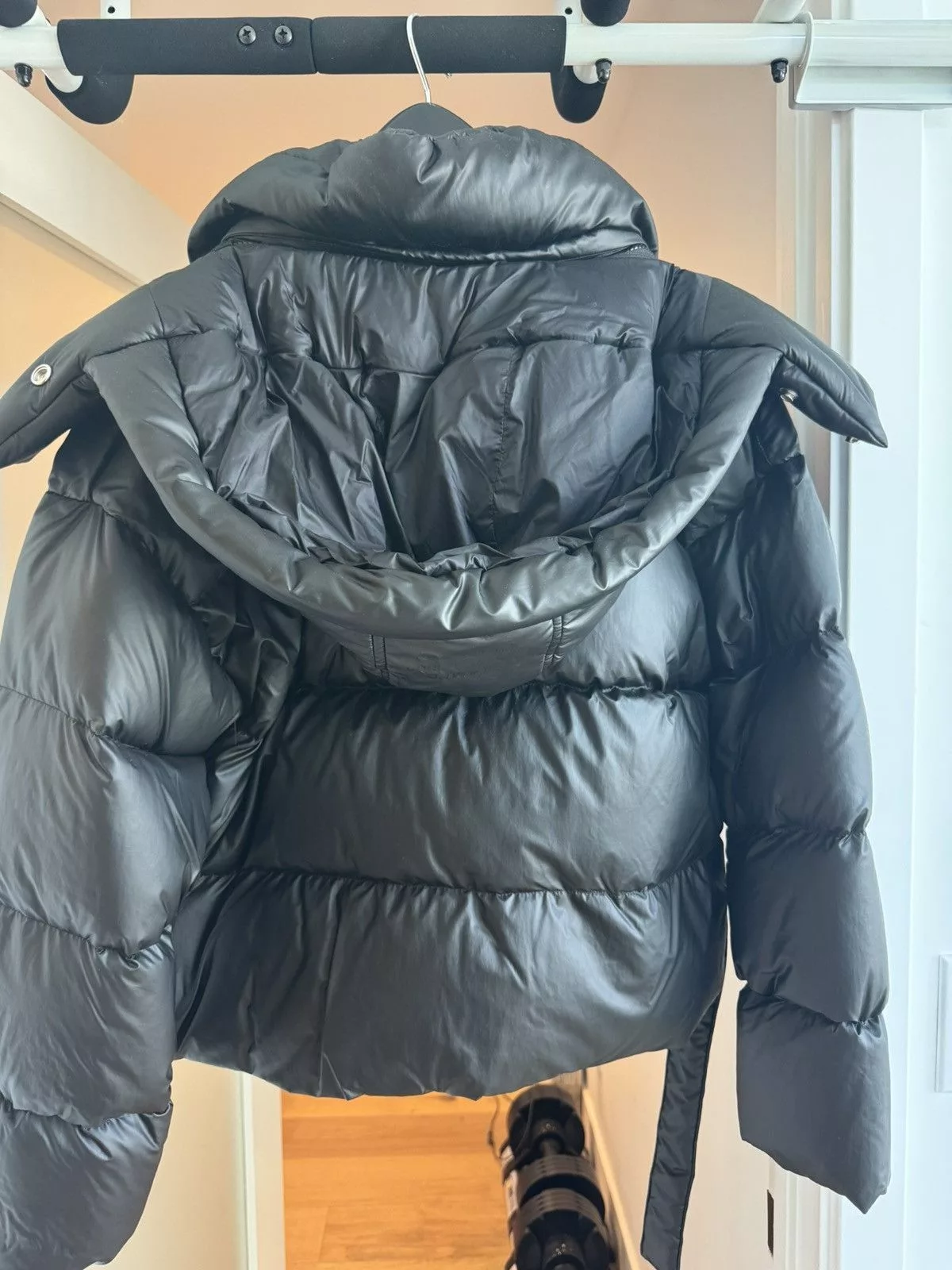 Stampd Bombers Stampd Cropped Puffer Jacket Black