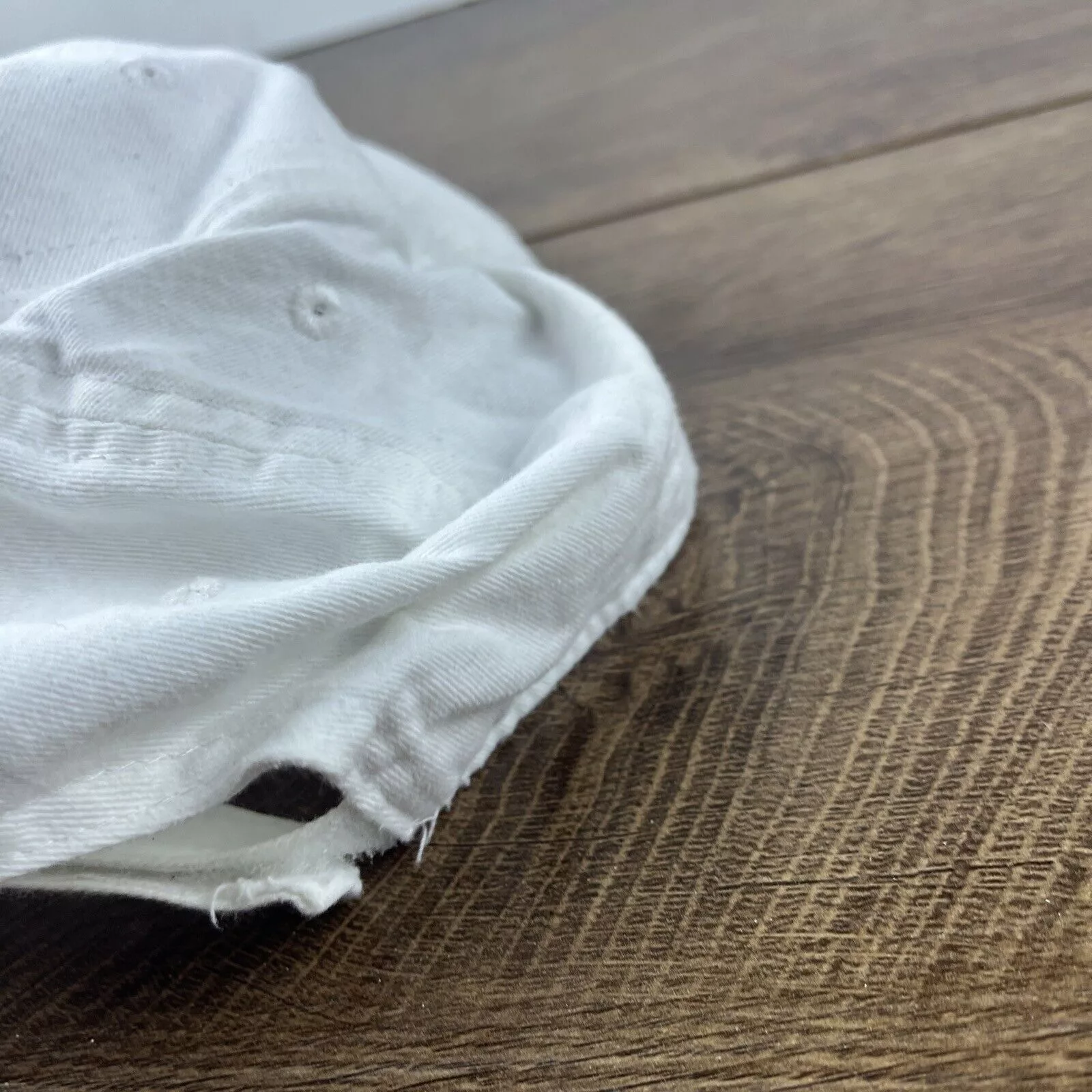 Other Hats Other White Baseball Hat Plain White Hat Adjustable Adult Size Hat