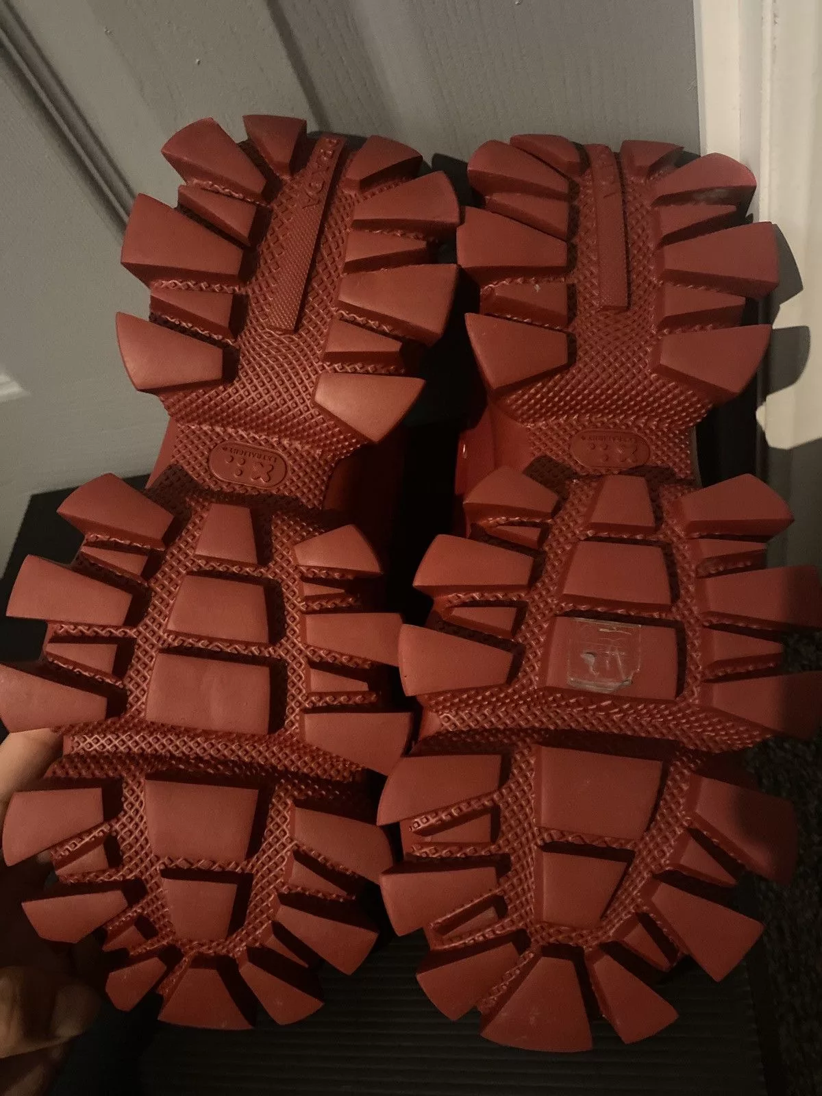 Prada Low Top Sneakers Prada Cloudbust Thunder Red