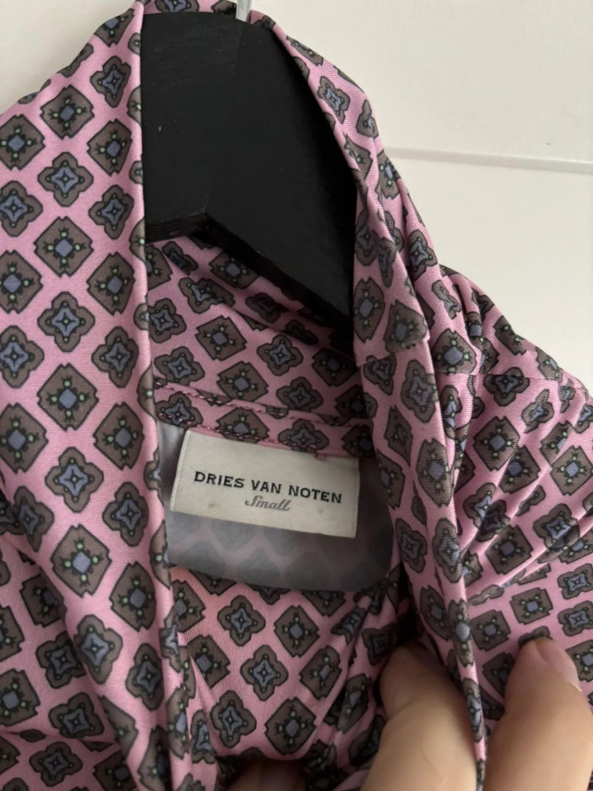 Dries Van Noten Long Sleeve T Shirts Dries van Noten layer top Pink