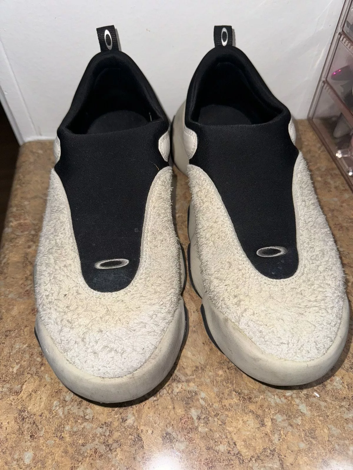 Brain Dead Slip Ons Brain Dead x Oakley White