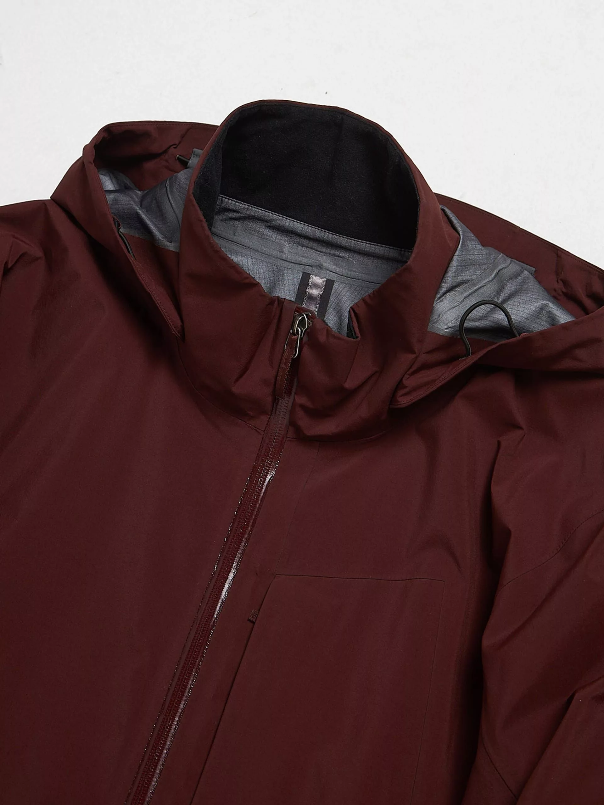 Arc'teryx Parkas Arc'teryx Sample Canada Made Burgundy Waterproof Zipped Jacket Red