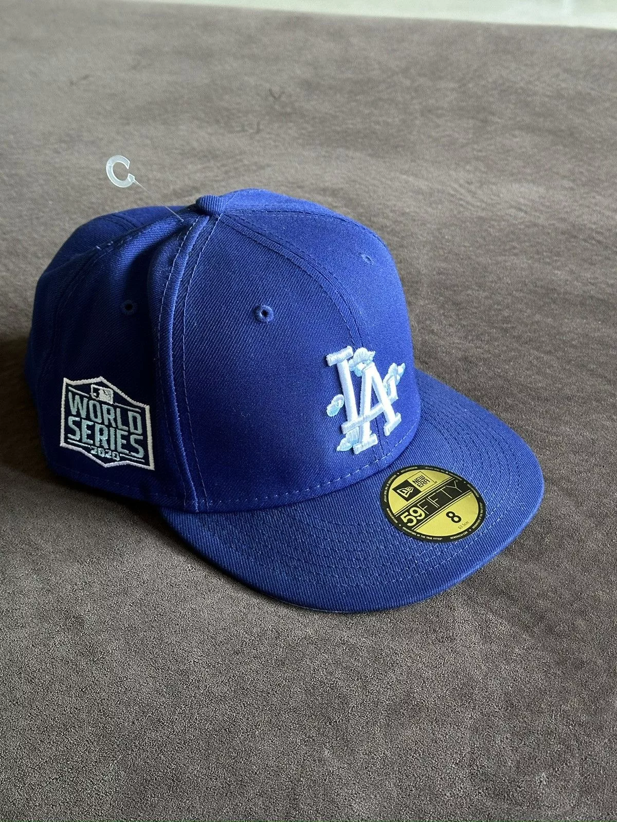 MLB Hats MLB Los Angeles Dodgers Clouds Hat Size 8 Blue