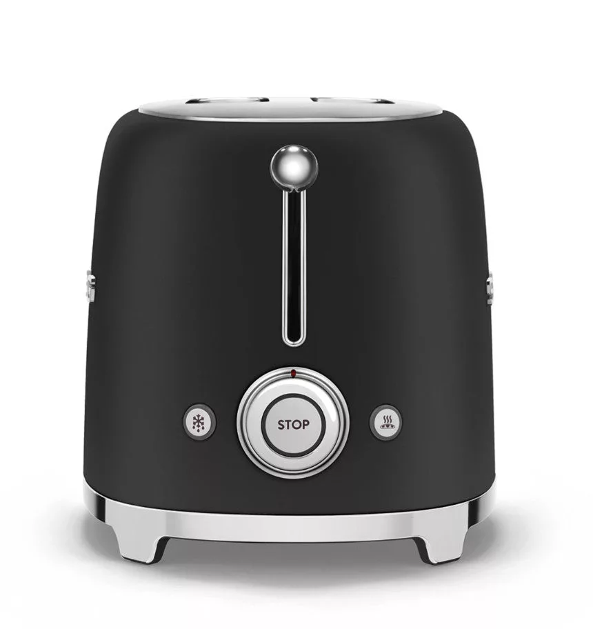 Matte Black 2 Slice Toaster