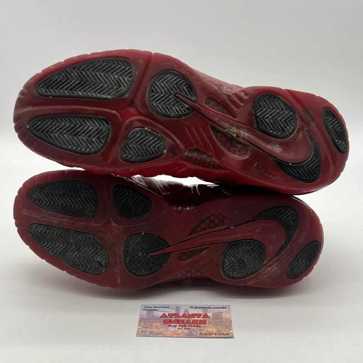 Nike Low Top Sneakers Nike Air Foamposite pro gym red