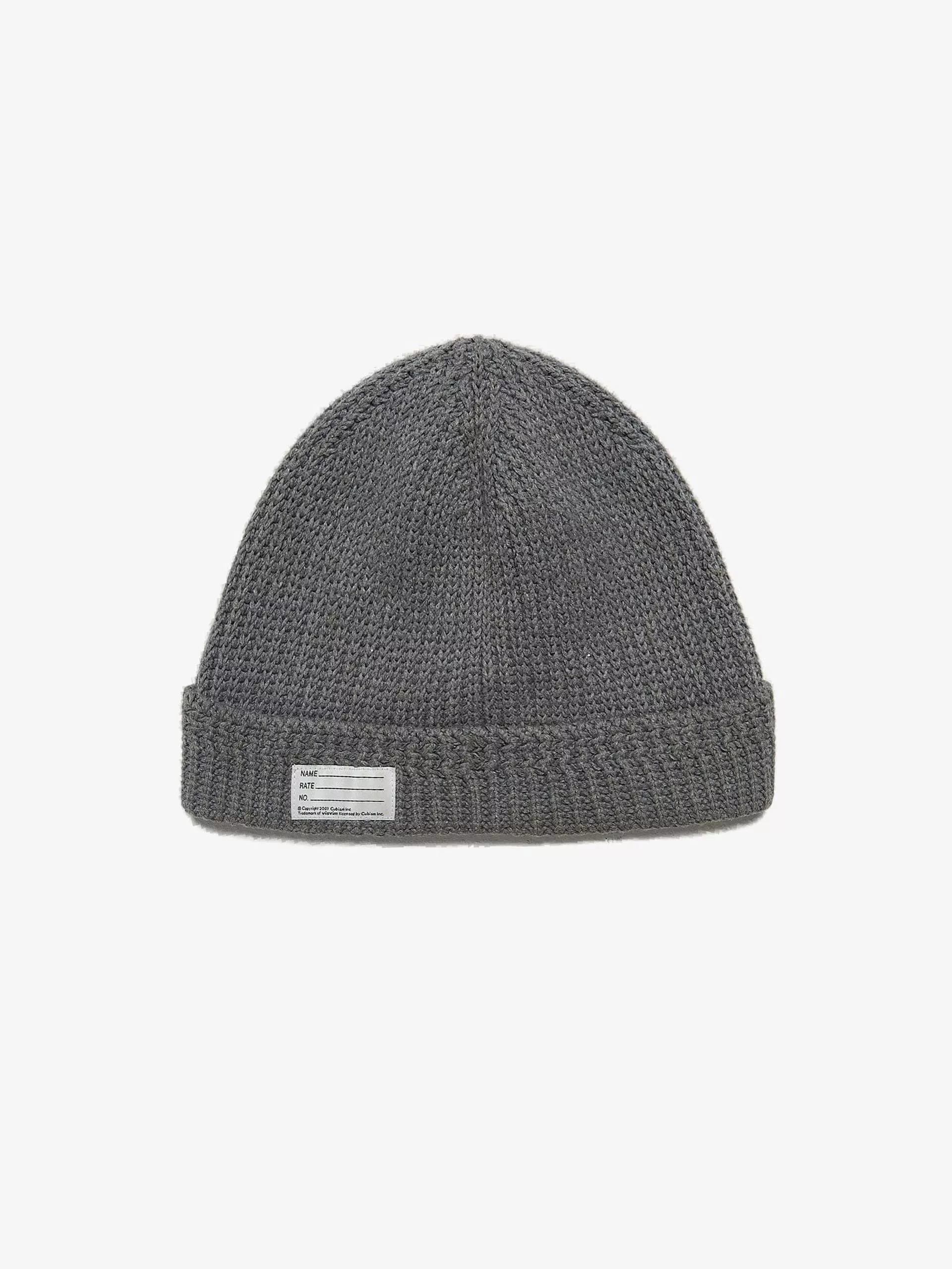 Visvim Hats Visvim Gray Logo Patched Cotton Hat