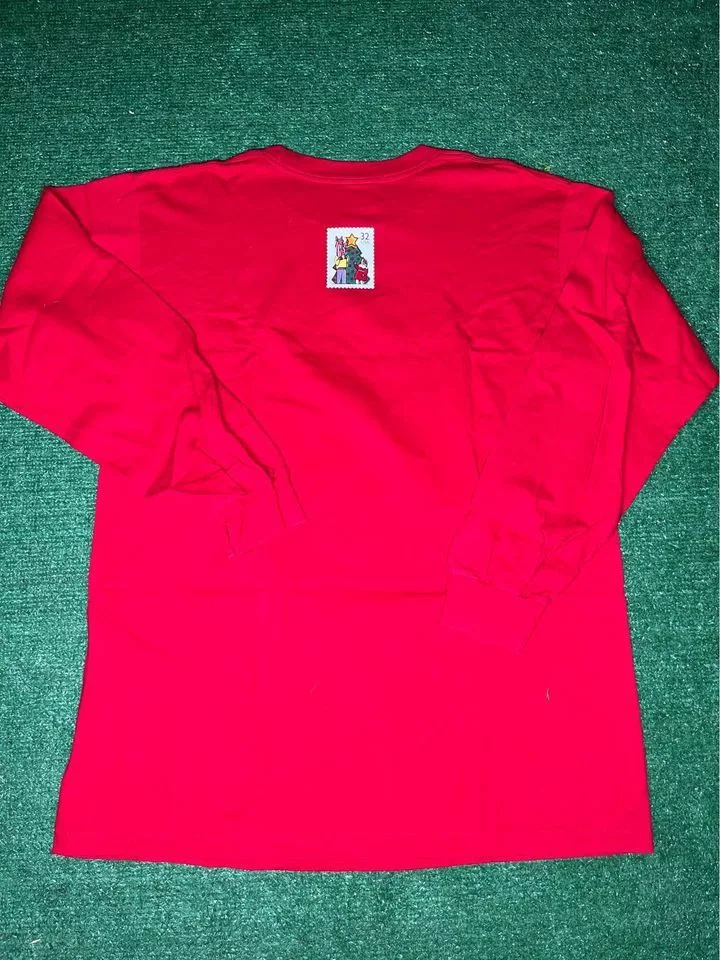 Other Long Sleeve T Shirts Other Vintage 90s Post Office T-shirt Size XL Red