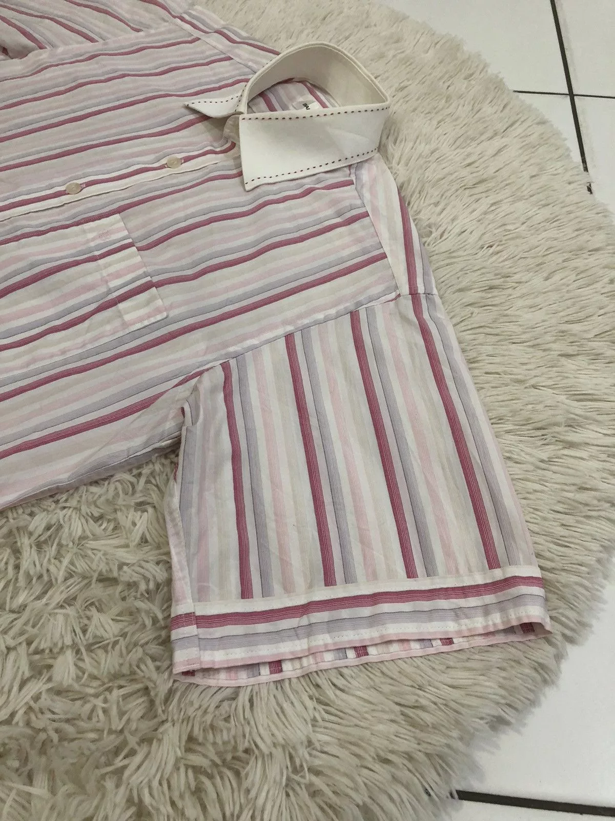 Balenciaga Shirts Button Ups Balenciaga Button Up Shirt Multi