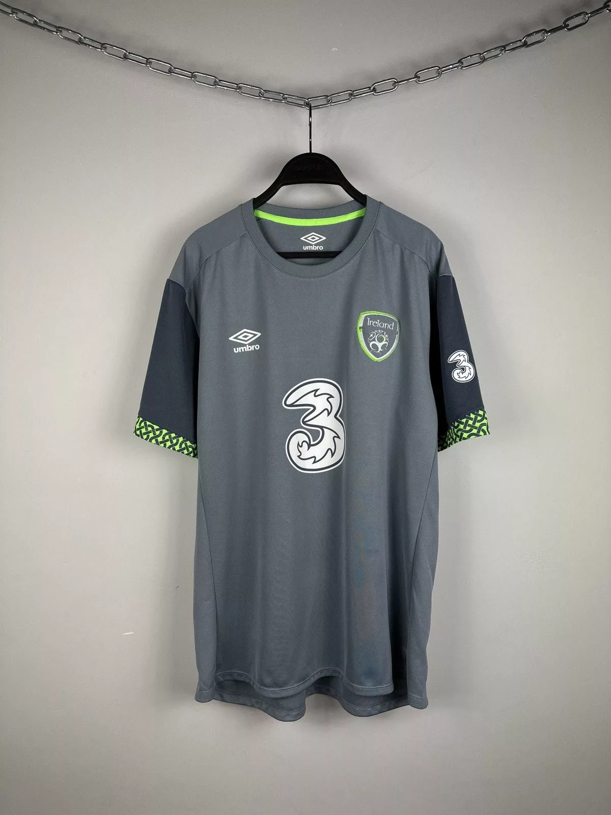 Umbro Jerseys Ireland Umbro Soccer Jersey Gray