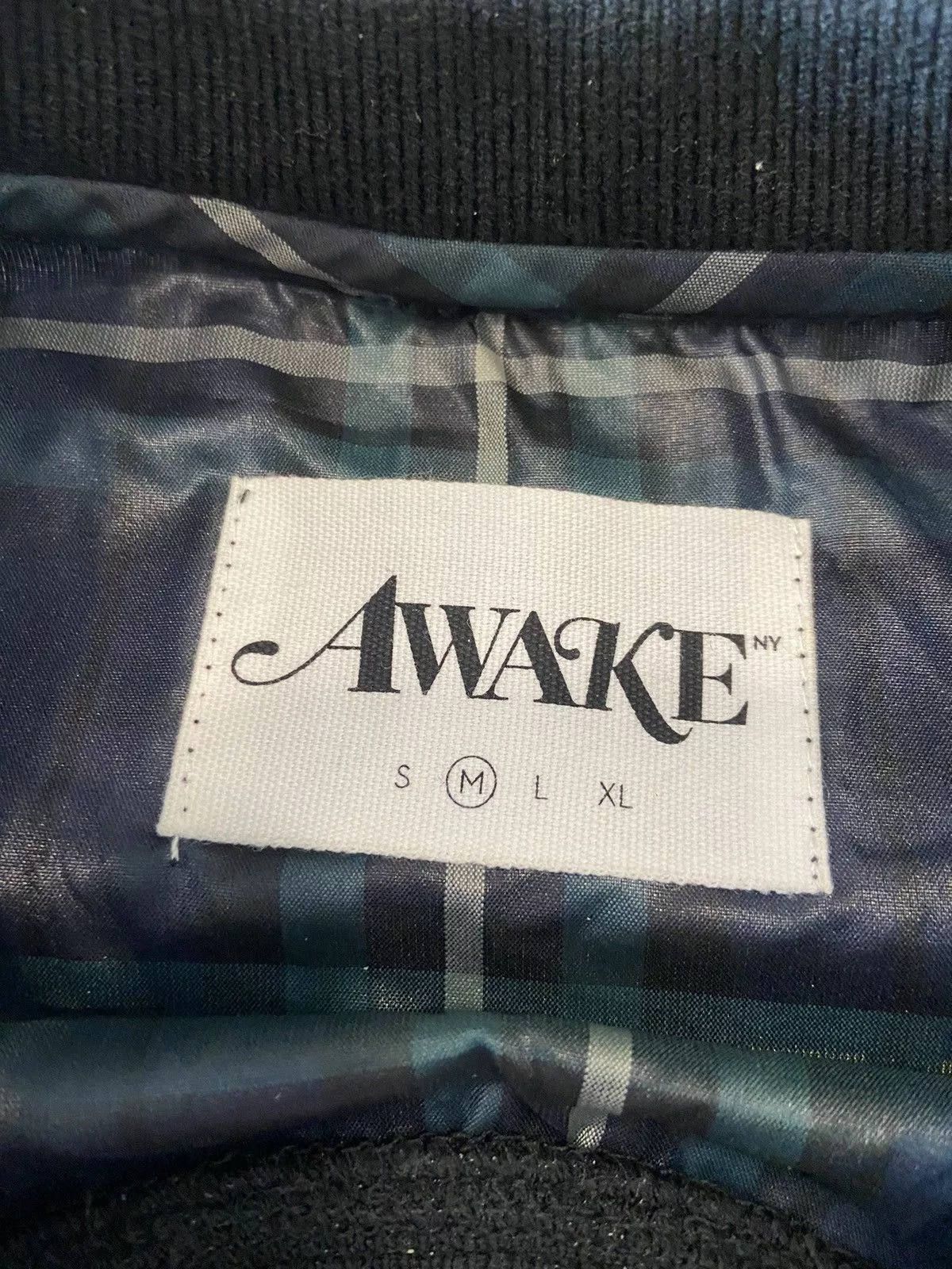 Awake NY Light Jackets Awake NY Plaid Windbreaker Multi