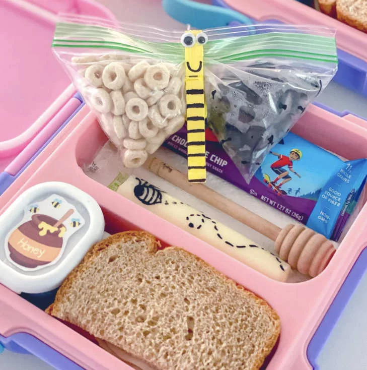 Pink Neat Bento Box