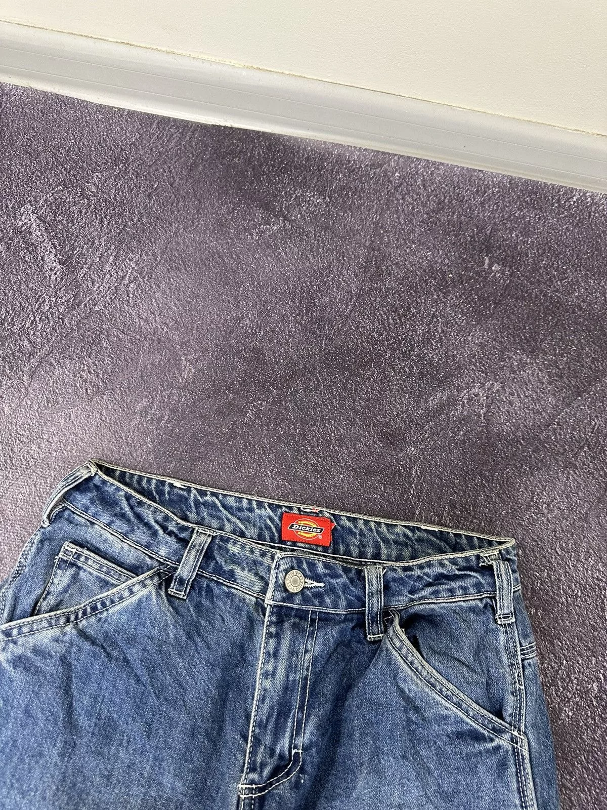 Dickies Denim Vintage Dickies Y2K Blue Work Hype Slim Jeans Streetwear