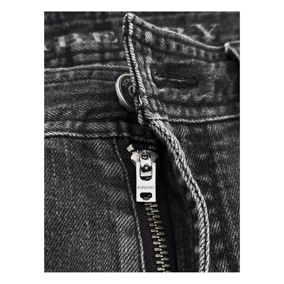 Burberry Denim Burberry Black Denim Pants