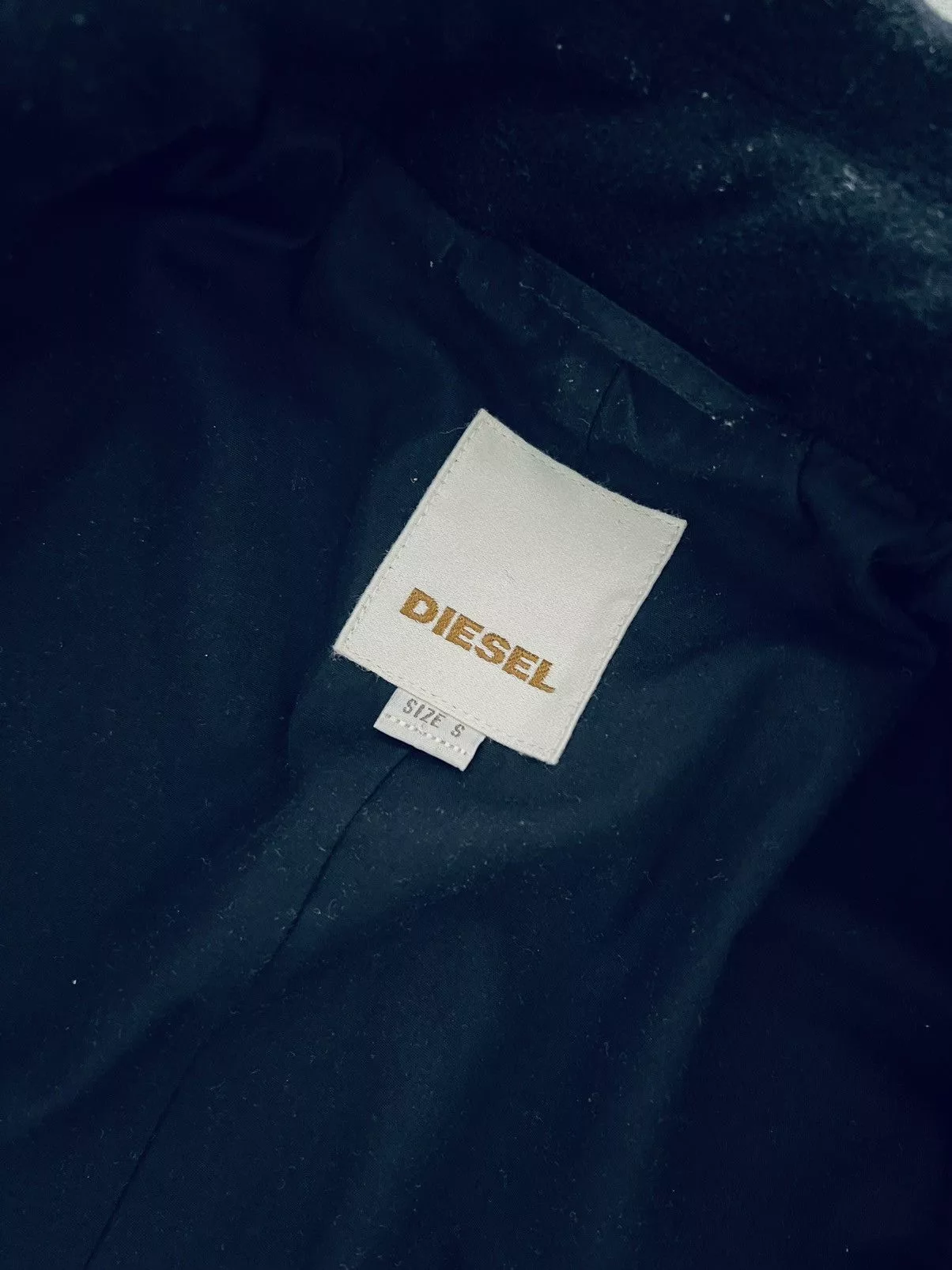 Diesel Heavy Coats Diesel black peacoat