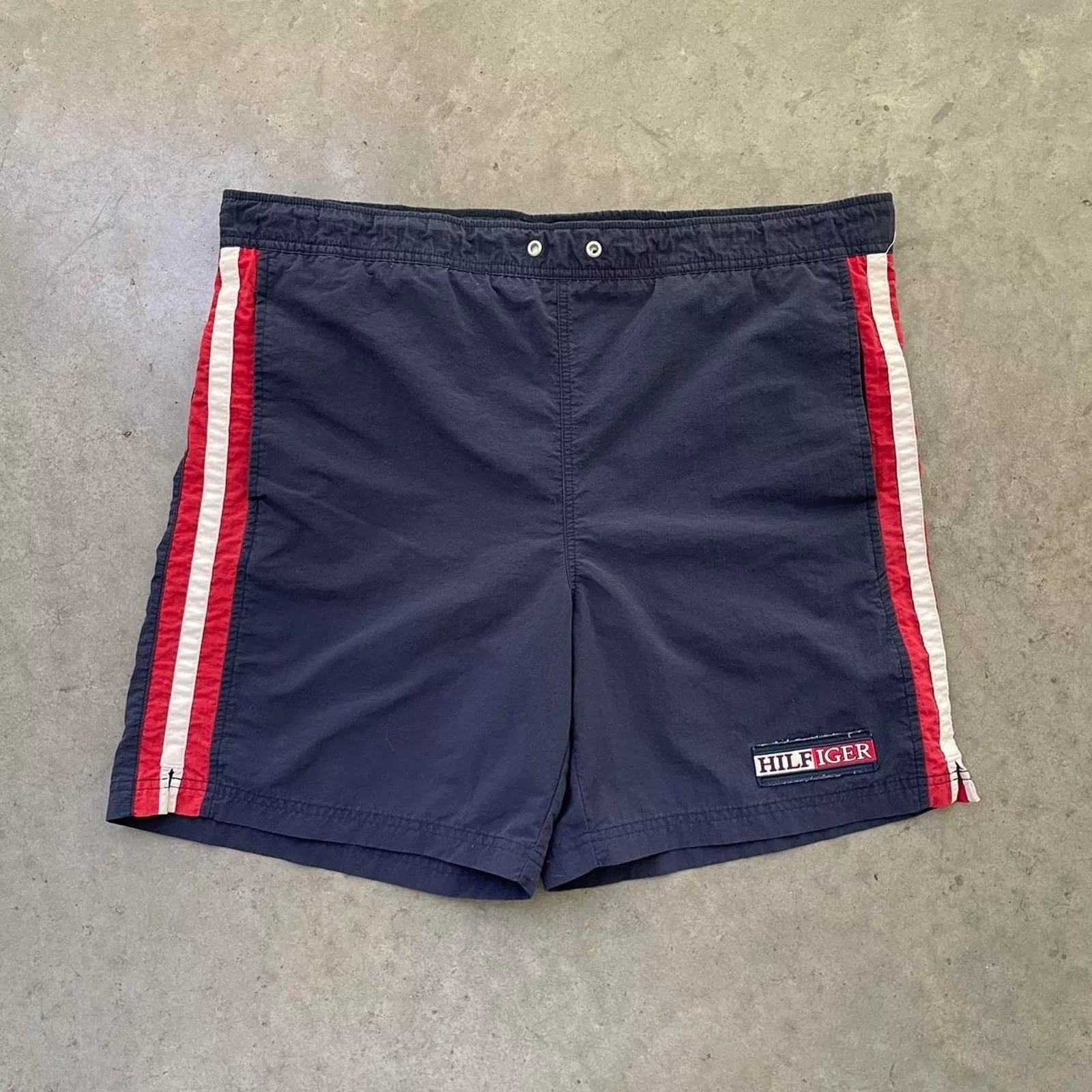 Tommy Hilfiger Shorts Vintage Tommy Hilfiger Swim Shorts Blue