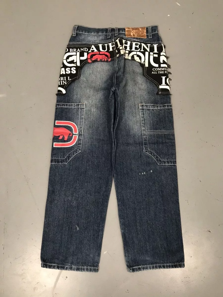 Ecko Unltd. Denim Ecko Unltd. × Vintage Y2K Style Duyingke Denim Blue Streetwear