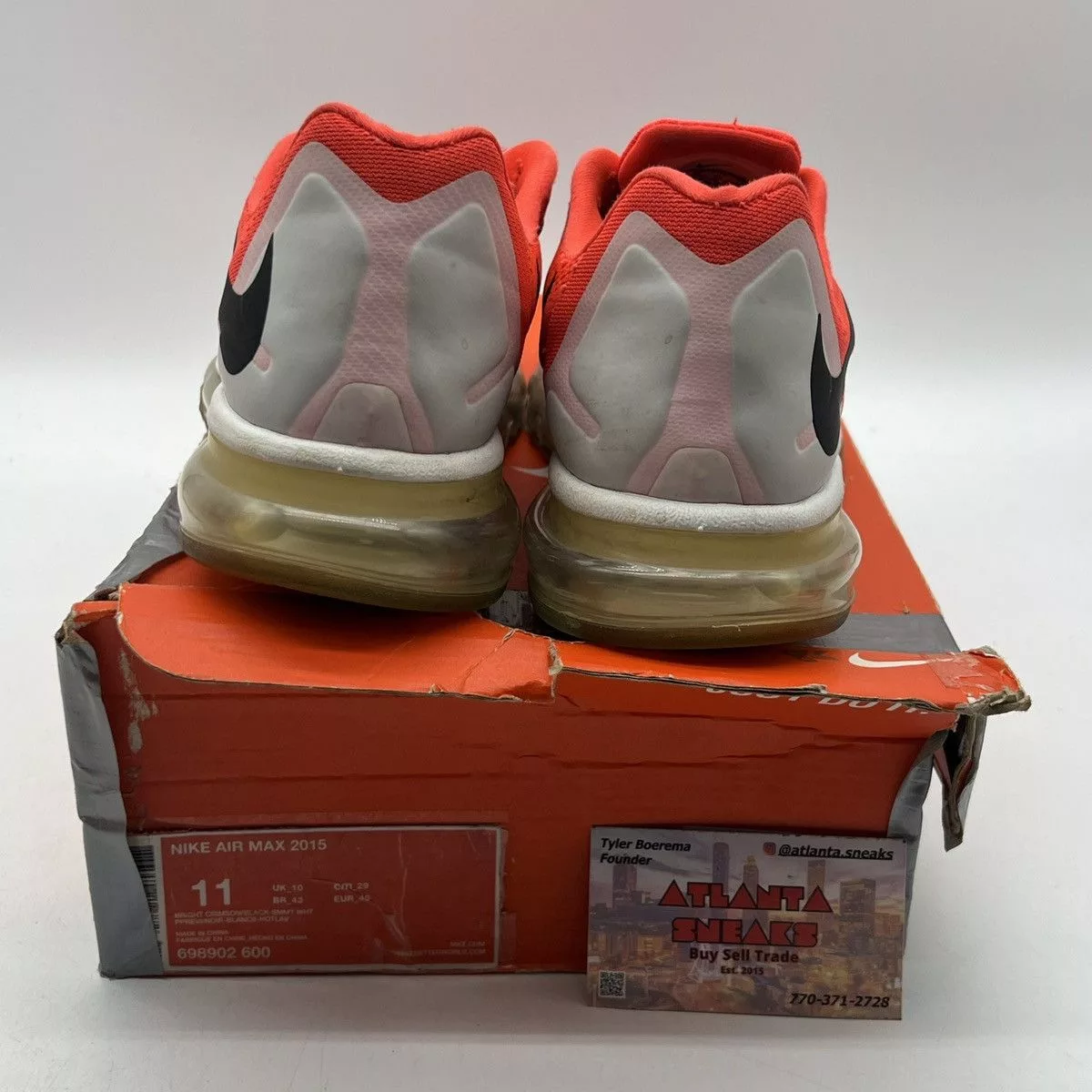 Nike Low Top Sneakers Nike Air max bright crimson Red