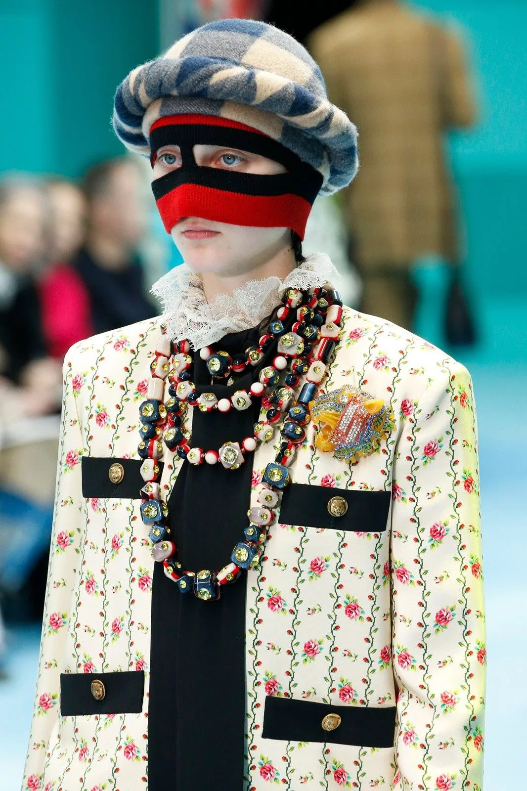 Gucci Hats Gucci runway wool hat Blue
