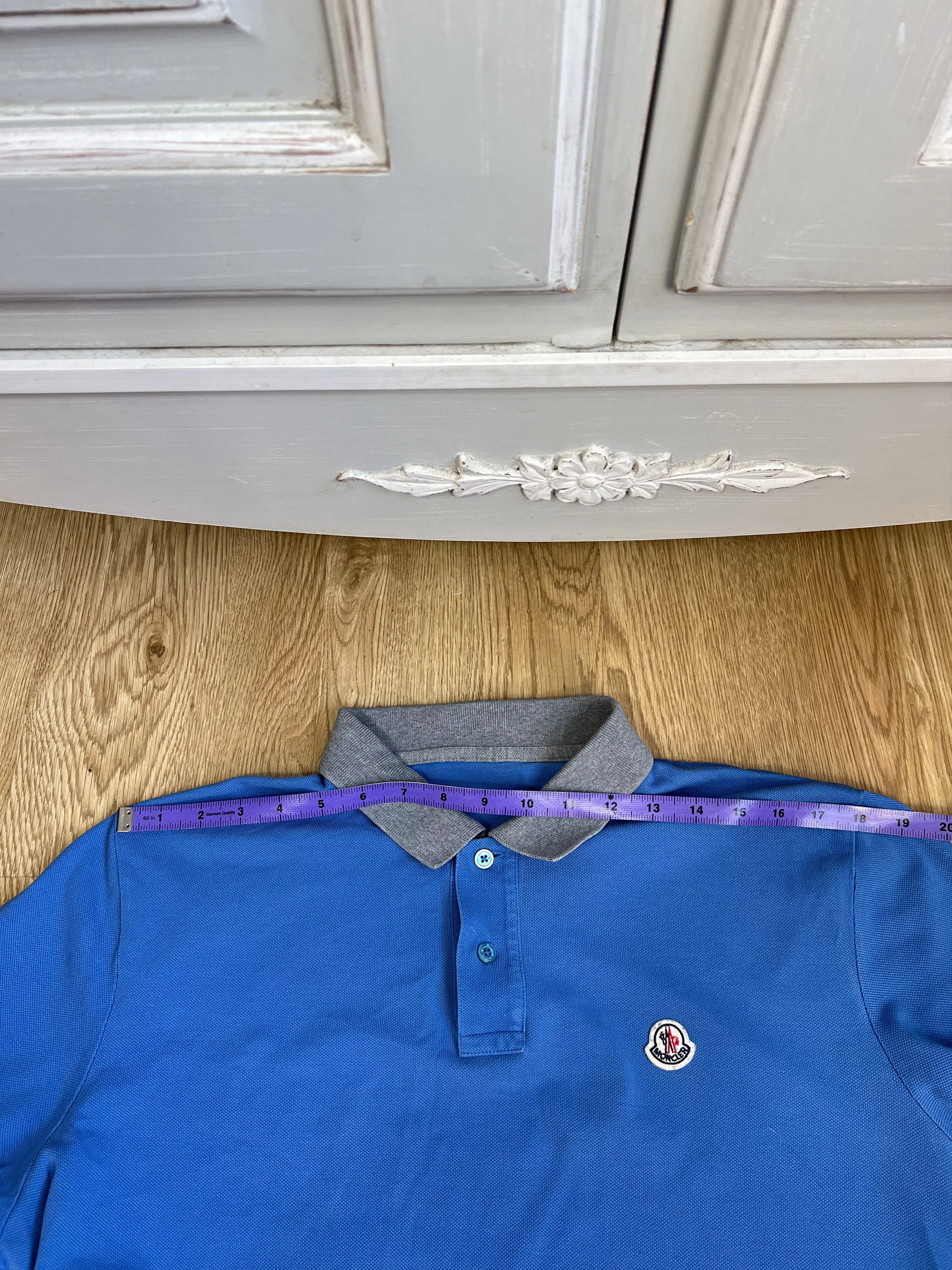 Moncler Long Sleeve T Shirts MONCLER LONGSLEEVE BLUE