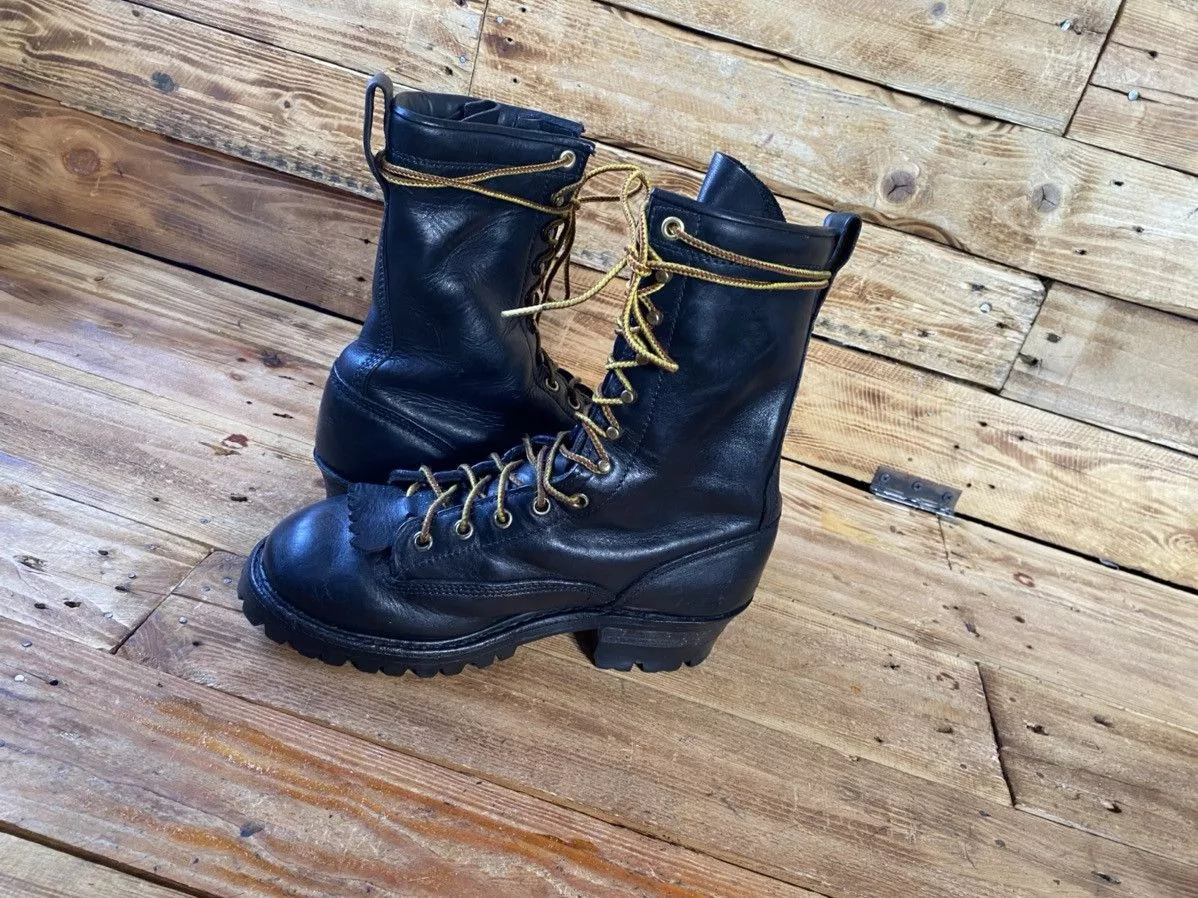 White's Boots Boots White's Boots Hathorne explorer logger,smoke jumper black leather boots7D