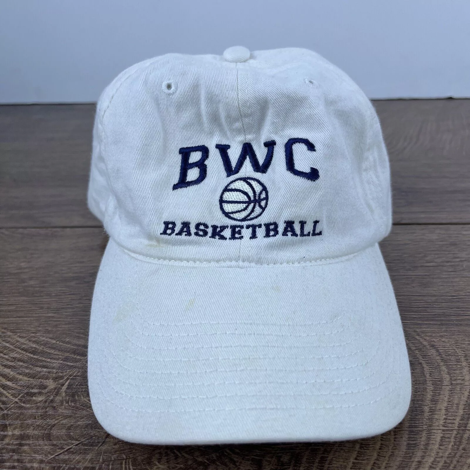 Other Hats Other BWC Basketball Hat Baldwin Wallace White Adjustable Hat Adul