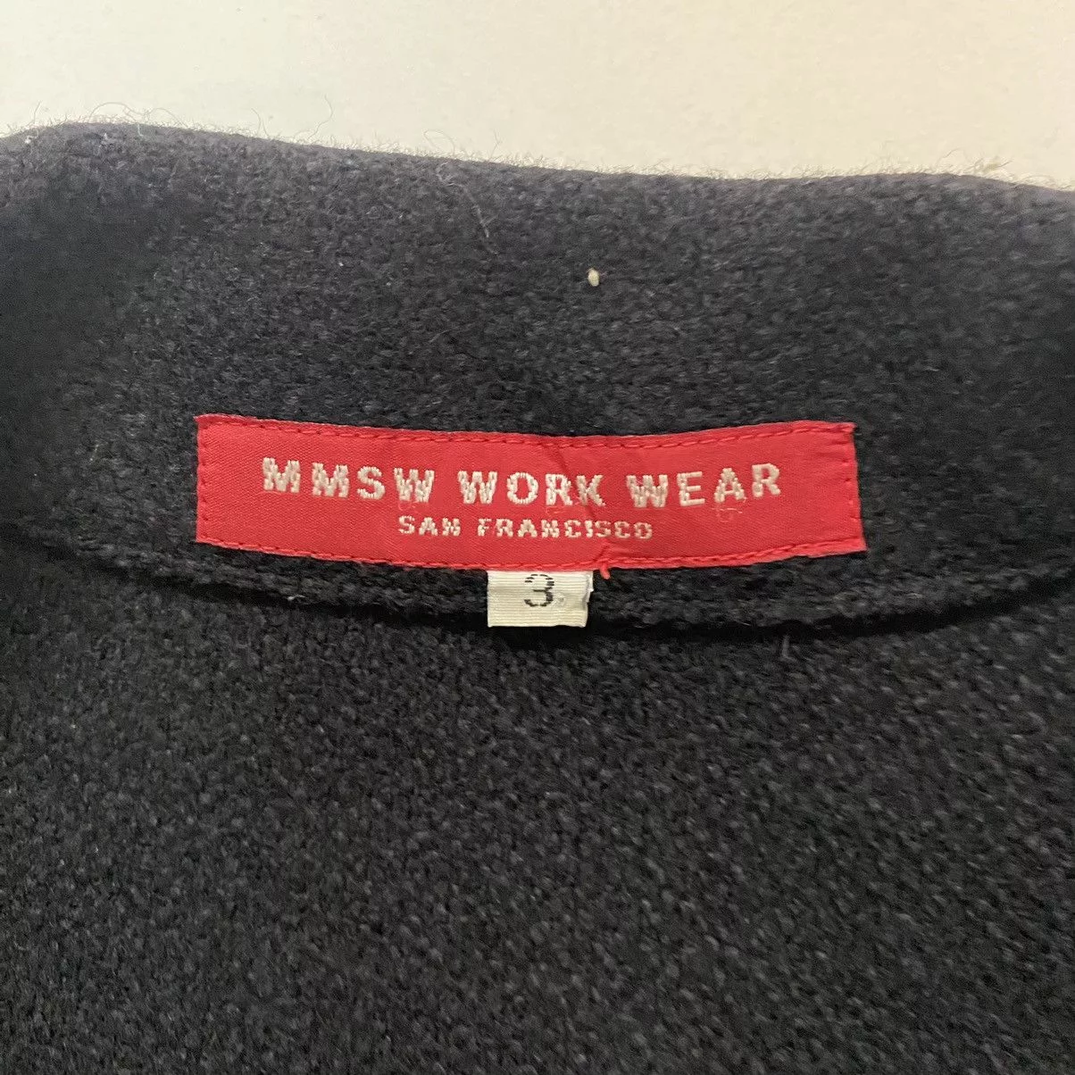 Vintage Light Jackets Vintage ☀️MMSW workwear wool jacket Black