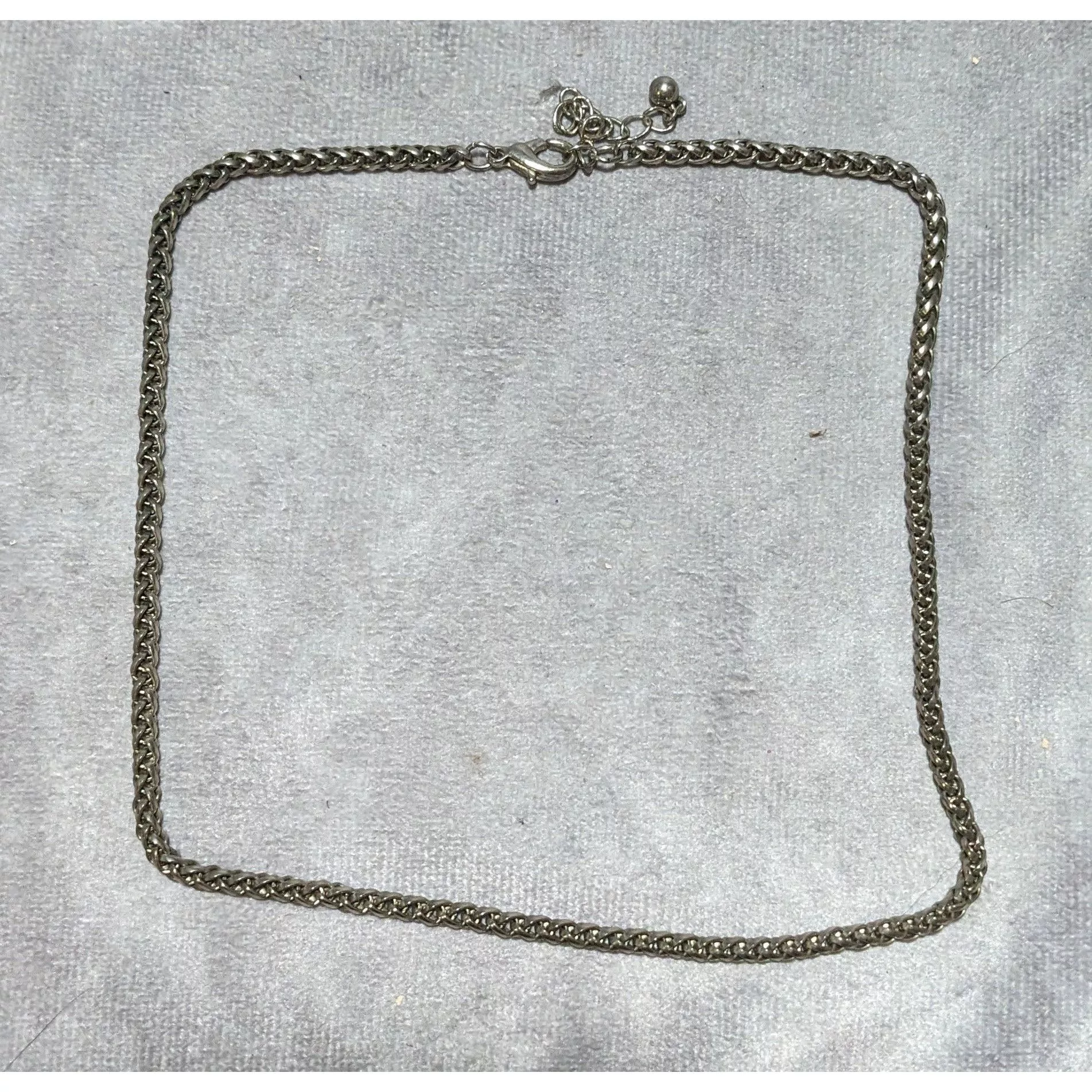 Other Necklaces Other Silver Braided Chain