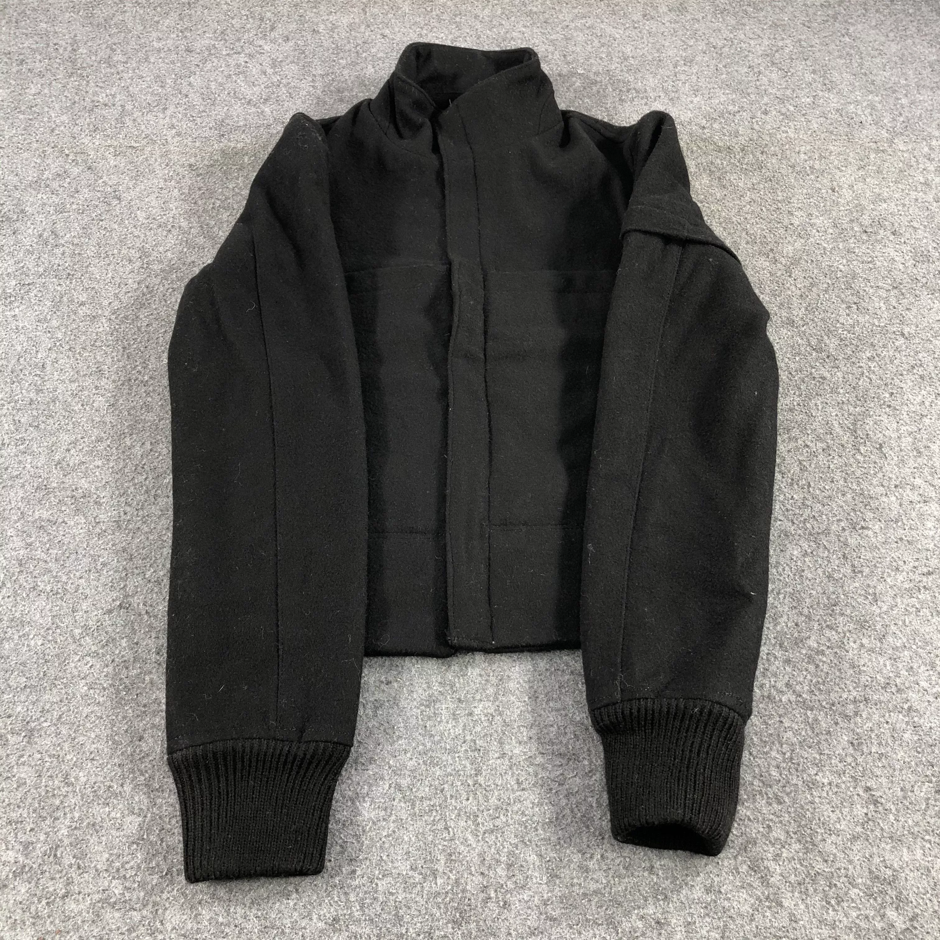 Uniqlo Light Jackets Uniqlo Wool Jacket-M175 Black