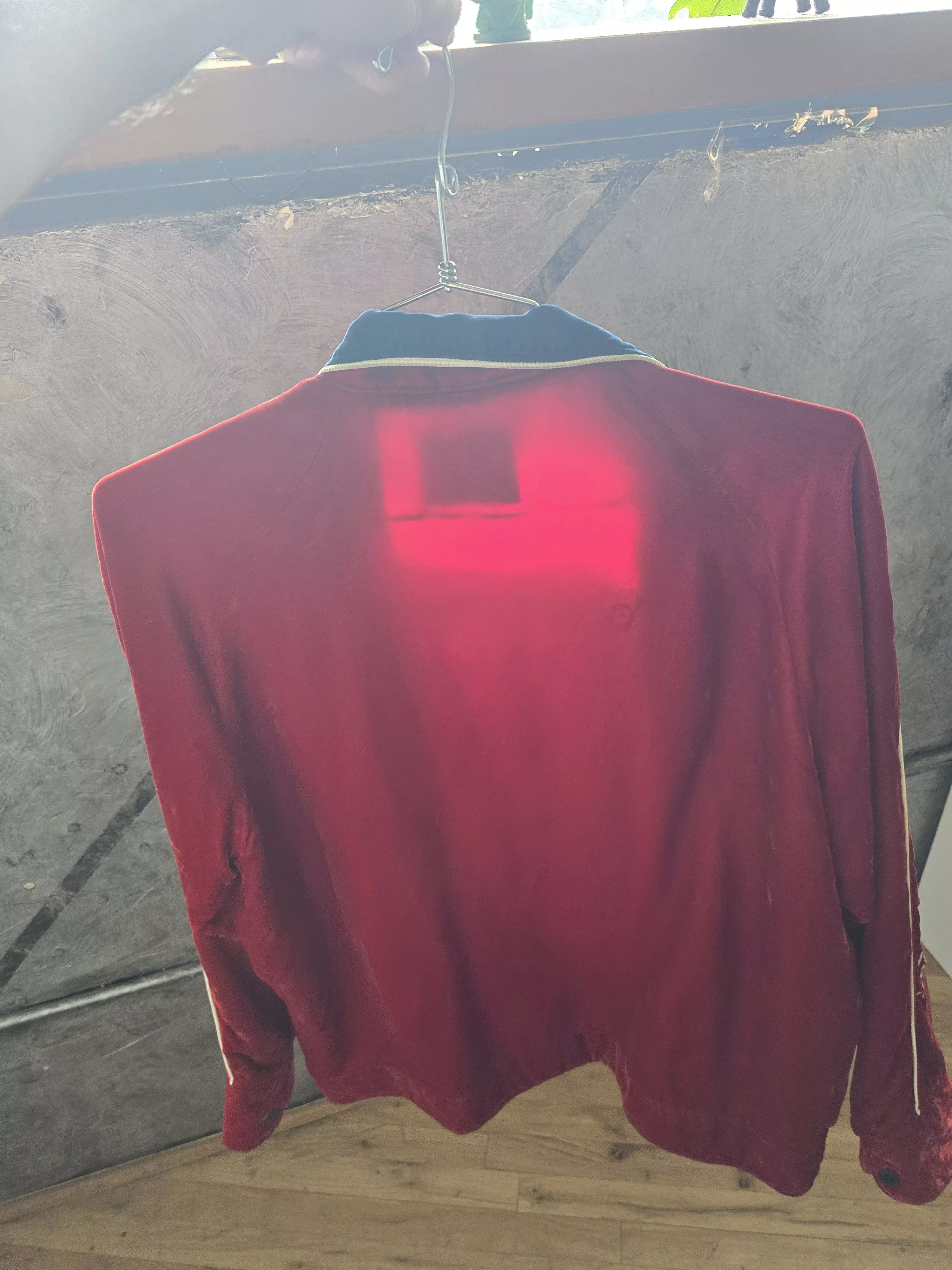 Blackmeans Light Jackets Blackmeans Red Velvet light track jacket Multi