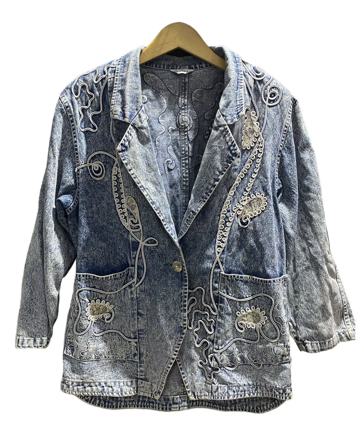 If Six Was Nine Denim Jackets If Six Was Nine × Le Grande Bleu (L.G.B.) × Vintage Best denim archive jacket like LgB style Blue