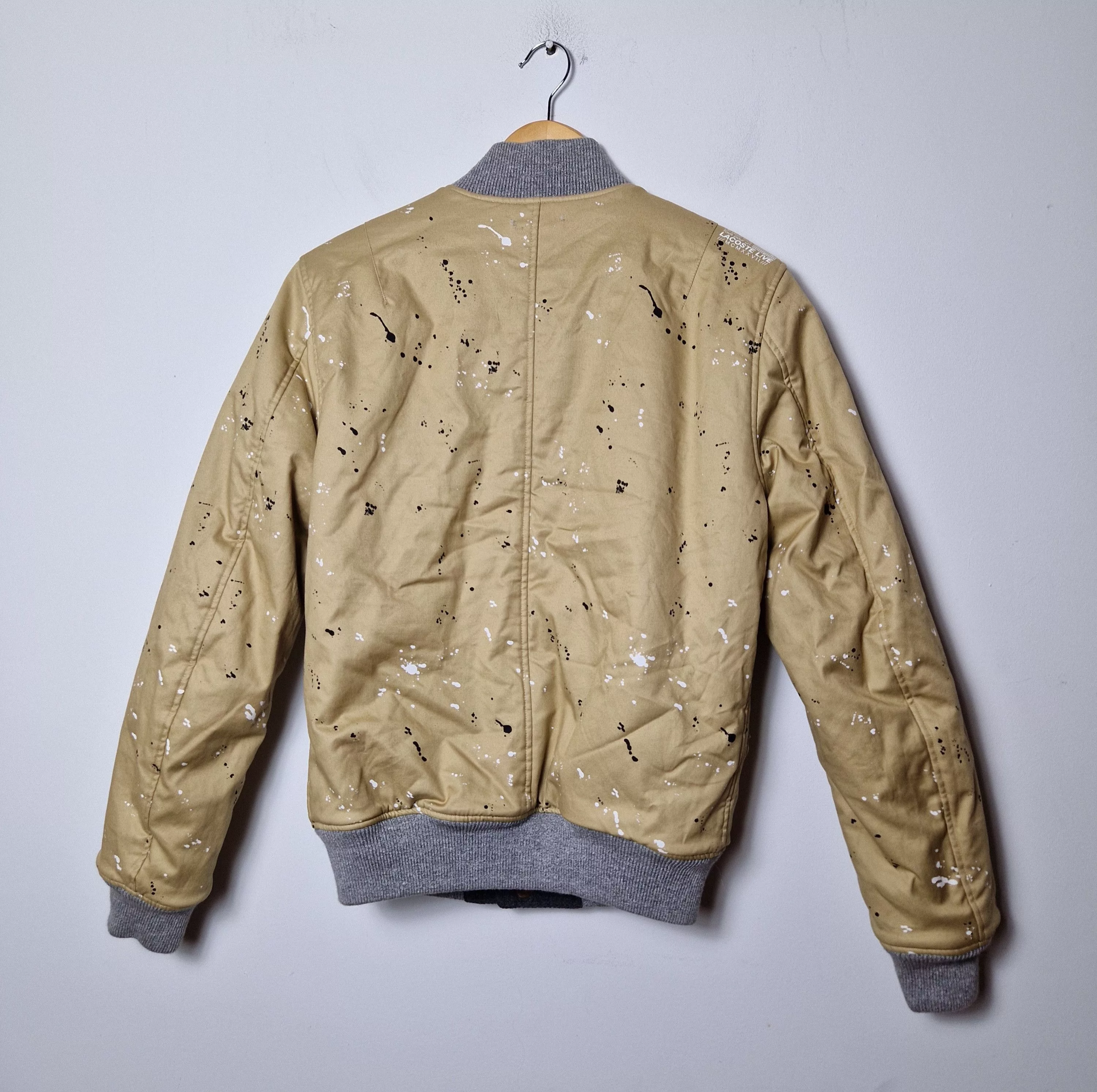 Lacoste Bombers Lacoste Live Reversible Varsity Jacket Multi