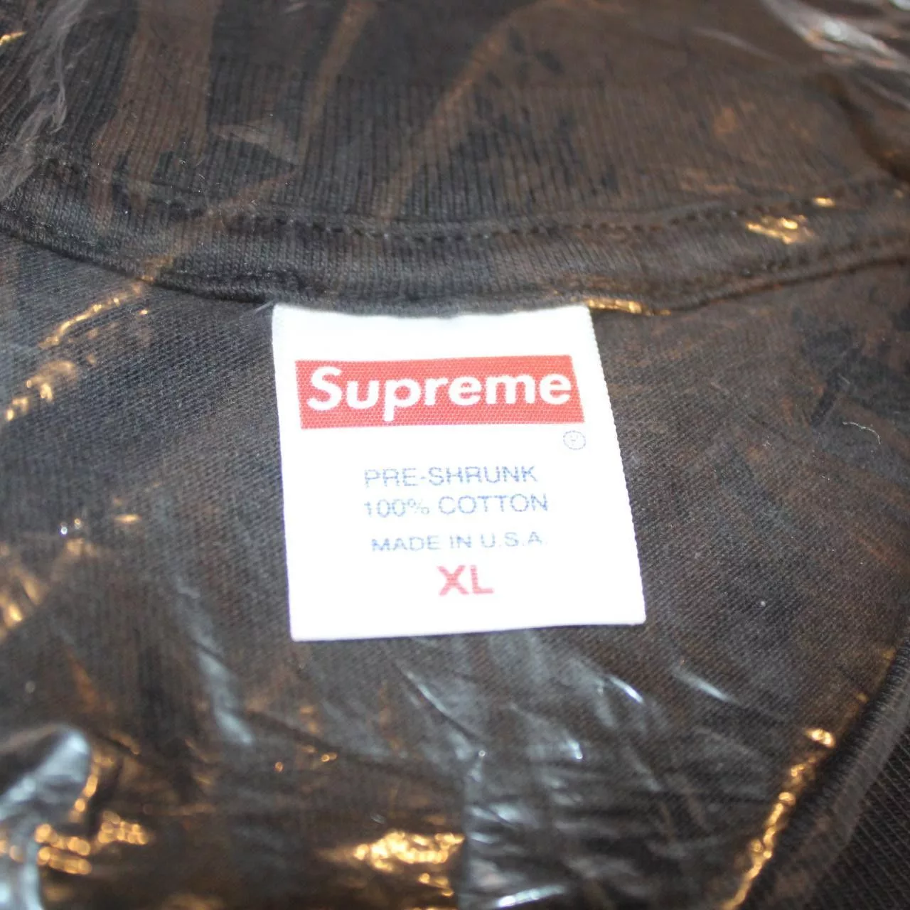 Supreme Short Sleeve T Shirts Supreme Holy War Tee - Black