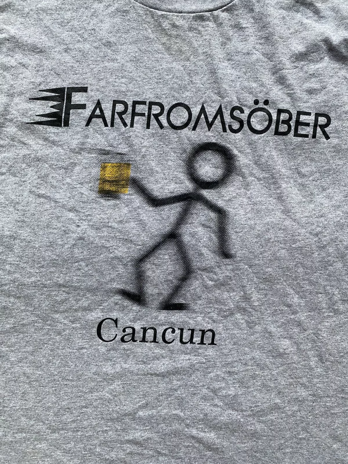 Vintage Long Sleeve T Shirts Vintage FARFROMSOBER Silver