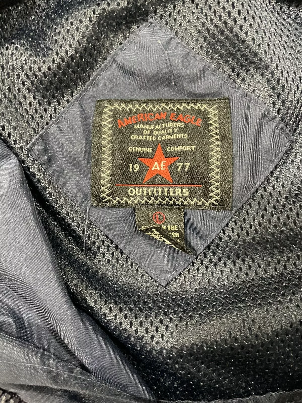 American Eagle Outfitters Light Jackets American Eagle Outfitters × Vintage Vintage American Eagle Anorak Jacket Blue Streetwear