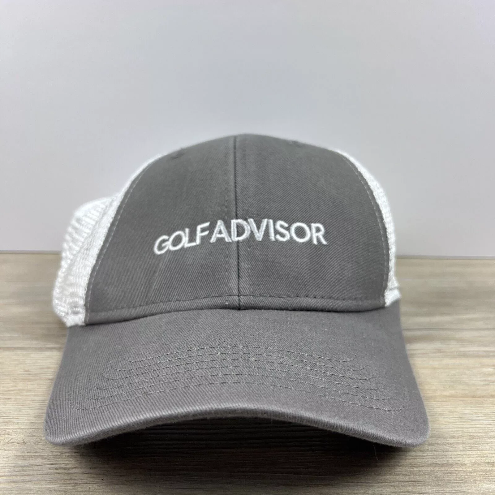 Other Hats Other Golf Advisor Hat Adjustable Hat Gray Adjustable Hat Adult Fi